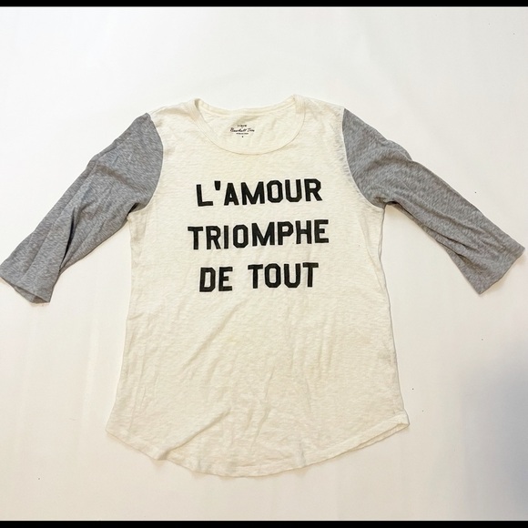 J. Crew Baseball Tee size S - Picture 2 of 4